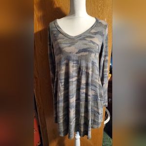 WOMANS FLEECE CAMO DRESS